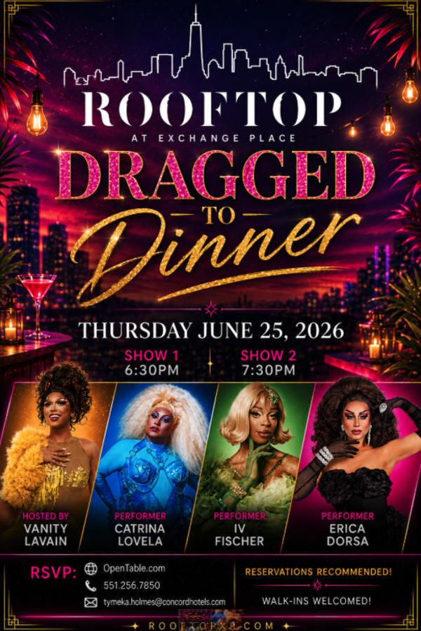 Dragged to Dinner at 1 Exchange Pl