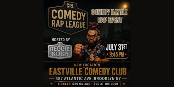 CRL Comedy Rap League at Eastville Comedy Club