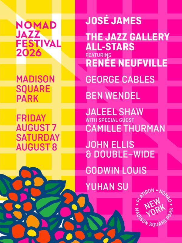NoMad Jazz Festival 2026 at Madison Square Park