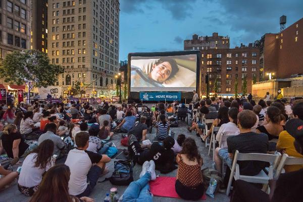 Movies in the Square at Union Square Park - North Plaza
