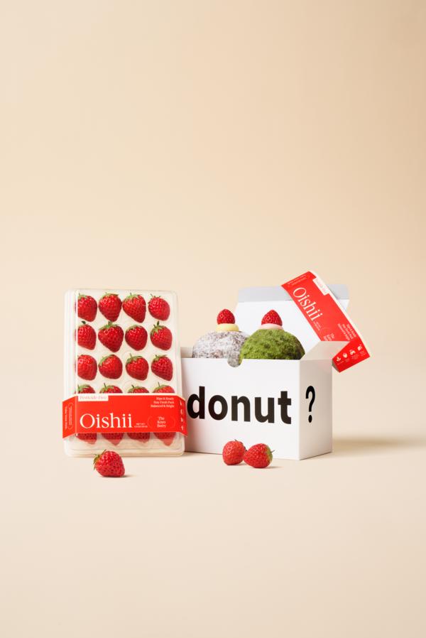 I’m donut ? times square and Oishii Limited-Edition Summer Donuts Featuring Koyo Berries at Times Square
