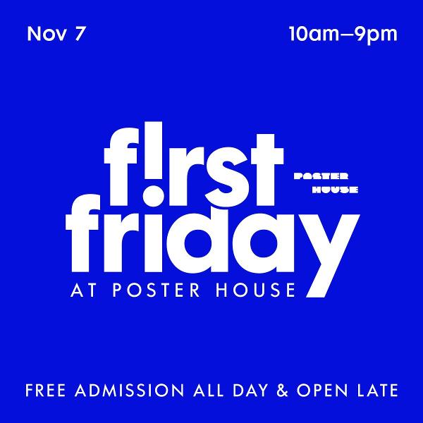 Poster House Presents Free First Friday on November 7 at Poster House