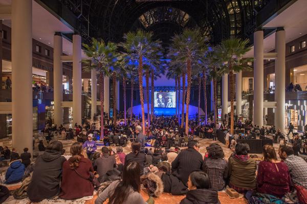 Movies Under the Palms at Brookfield Place at Brookfield Place