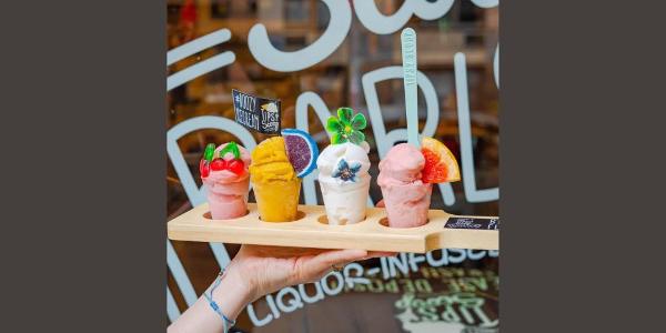 Boozy Sundae Decorating Class—Queens at Tipsy Scoop Queens