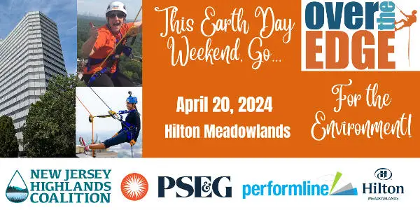 Urban Rappel for the Environment this Earth Day Weekend! at Hilton Meadowlands
