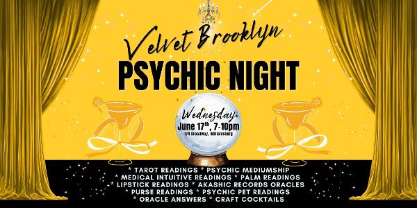 Velvet Brooklyn Psychic Night at Velvet Brooklyn