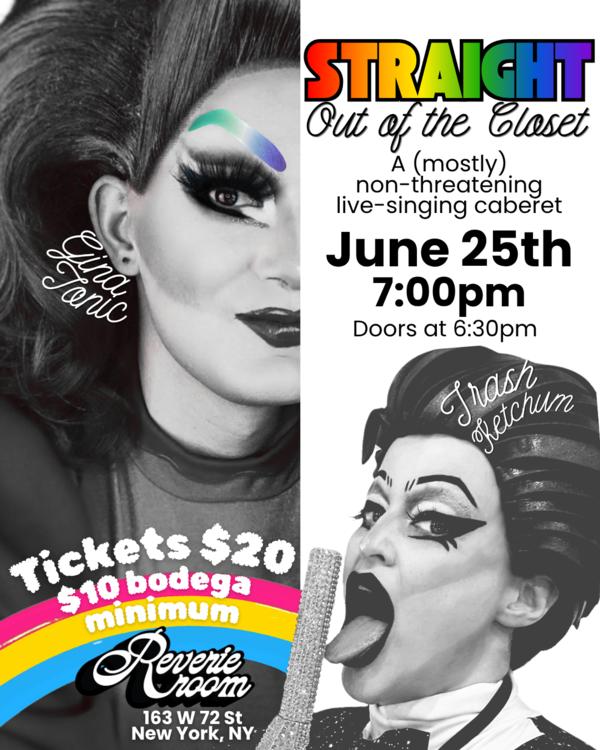 Straight Out of the Closet at Reverie Room