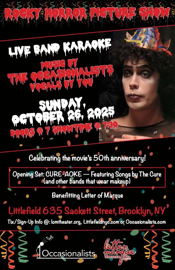 The 11th Annual Rocky Horror Picture Show Live Band Karaoke Halloween Extravaganza at Littlefield