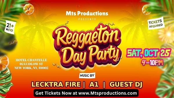 Reggaeton Day Party NYC at Hotel Chantelle Rooftop at Hotel Chantelle
