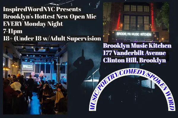 Monday Night LIVE Showcase & Open Mic at Brooklyn Music Kitchen
