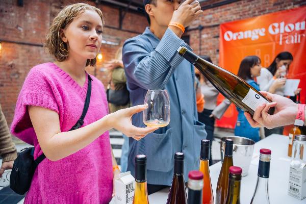 Orange Glou Wine Fair at Space LES