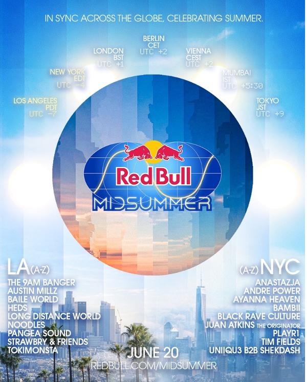 Red Bull Midsummer at Sunset Park Rooftop