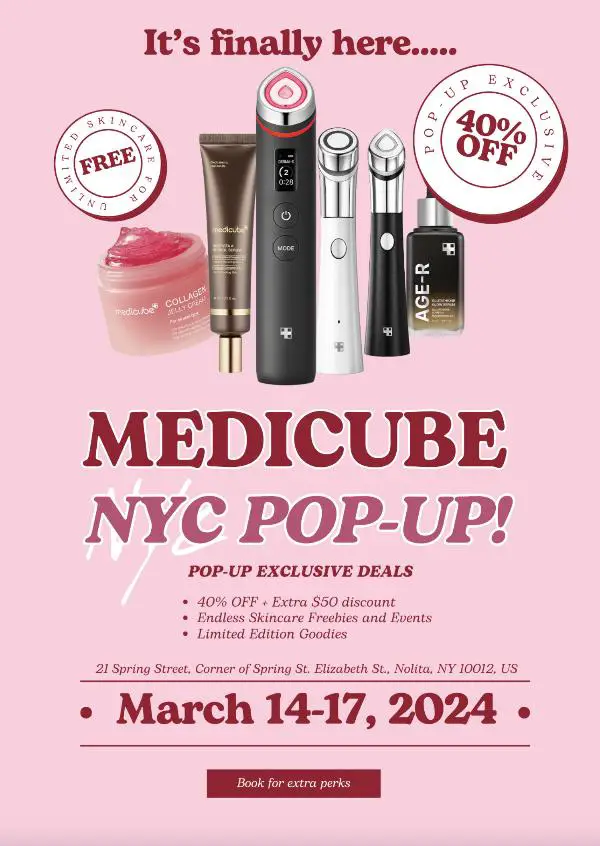 Jelly-lujah! You Glow Medicube NYC Pop Up at Medicube Pop Up