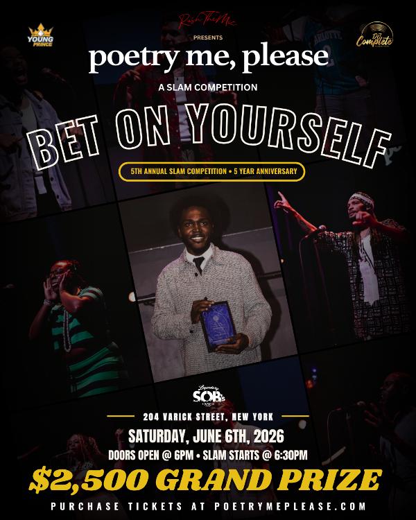 poetry me, please: Bet On Yourself SLAM (5yr Anniversary) at SOB's