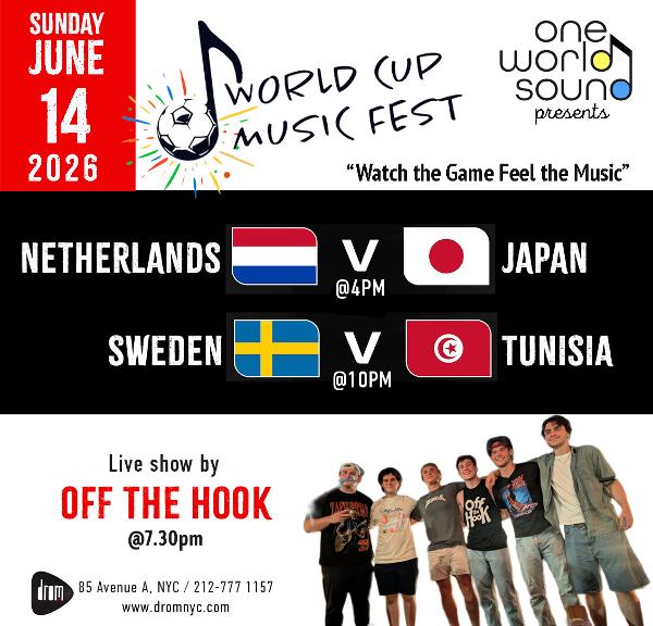 World Cup Music Fest Day 4 at DROM NYC