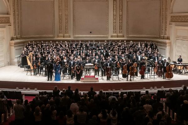 New England Symphonic Ensemble plays Duruflé and Classic City Band plays John Williams at Carnegie Hall Stern Auditorium