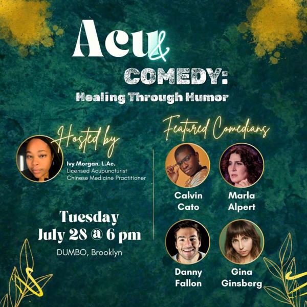 Acu& Comedy: Healing Through Humor at Fabrik Dumbo