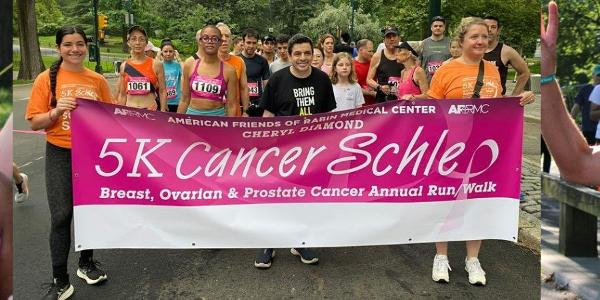 Cheryl Diamond NYC 5K Cancer Schlep Run/Walk at Naumburg Bandshell