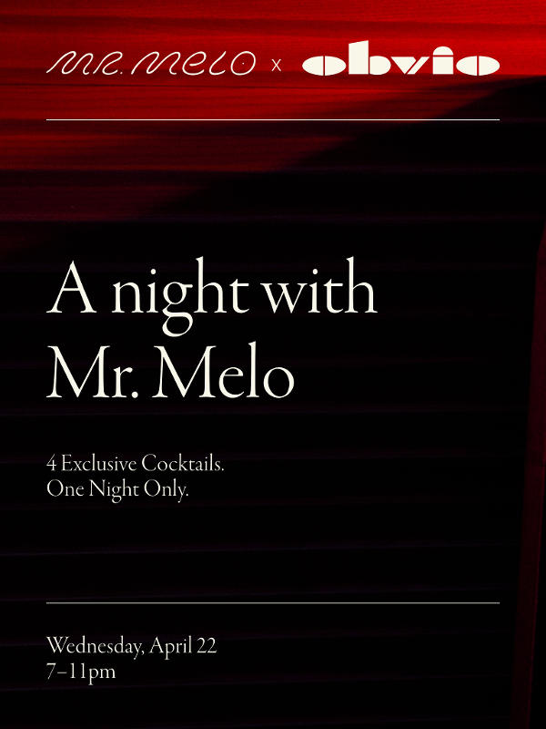 Mr. Melo x Obvio at Obvio