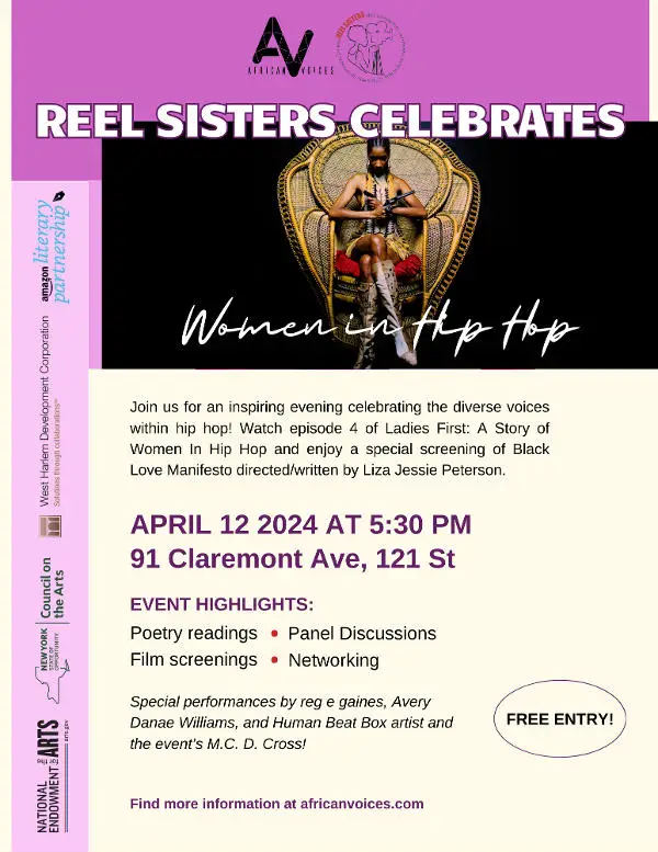 A Celebration of Women in Hip Hop at Riverside Theatre