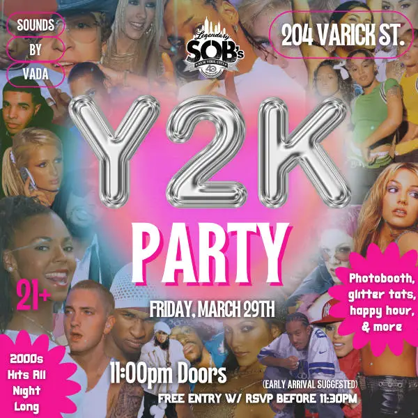 Y2K Party at SOB's