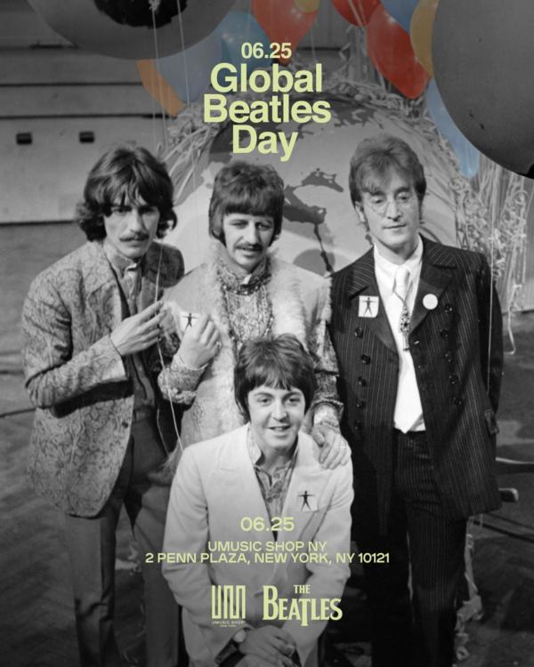 All You Need Is Love: Celebrate Global Beatles Day Worldwide at UMusic Shop NY at UMusic Shop NY 