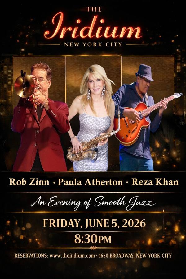 An Evening of Contemporary Jazz at The Iridium NYC