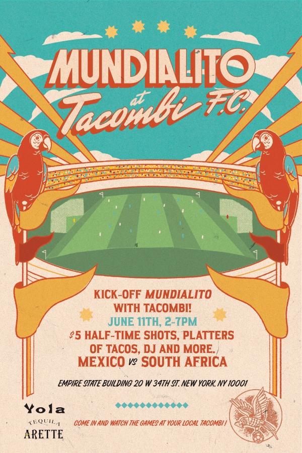Mundialito at Tacombi at Tacombi Empire State Building 