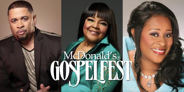 MCDONALD’S GOSPELFEST with the legendary SHIRLEY CAESAR, DOTTIE PEOPLES, and BYRON CAGE at Lehman Center for the Performing Arts 