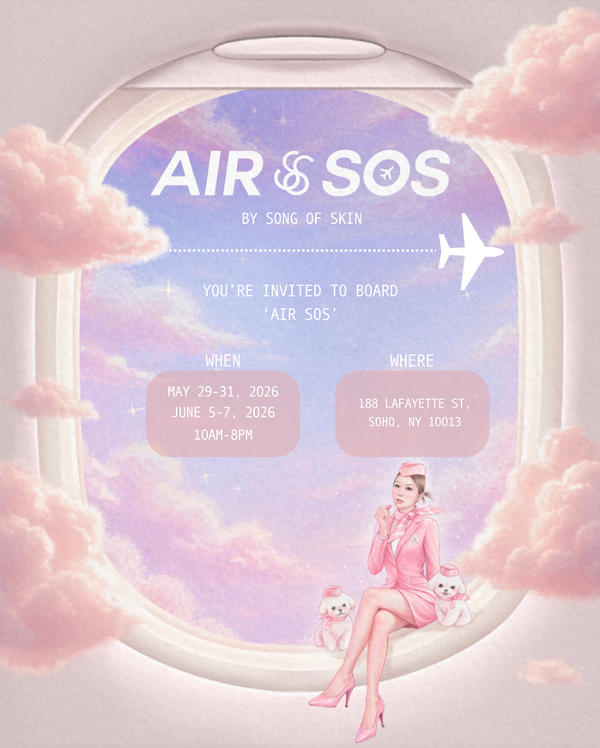 The Song of Skin ‘AIR SOS’ Pop-Up at Song of Skin Pop-Up