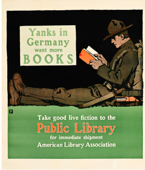 Reading Under Fire: Arming Minds & Hearts During Wartime at Poster House