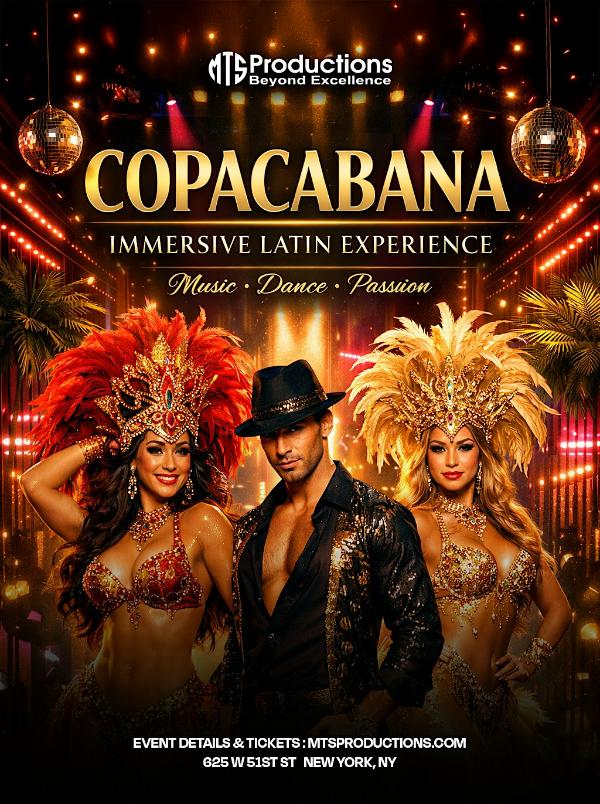 Copacabana Immersive Experience in Midtown Manhattan at Copacabana Nightclub