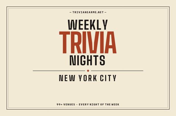 NYC Trivia League at Houston Hall at Houston Hall