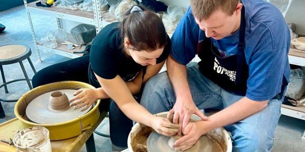 One Time Adult Wheel Class at Blue Skies Pottery
