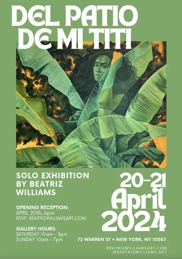 Del Patio De Mi Titi—Solo Exhibition by Beatriz Williams at On The Fringe