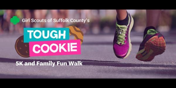 Girl Scouts of Suffolk County Tough Cookie 5K Race and 1 Mile Family Fun Walk at Camp Edey