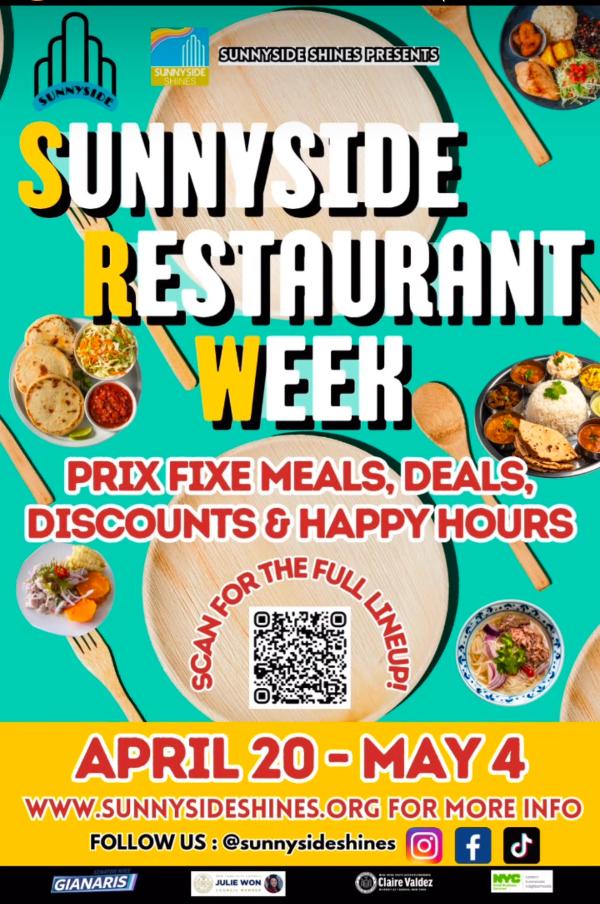 Sunnyside Restaurant Week Returns to Queens from April 20 to May 4 at Sunnyside Queens
