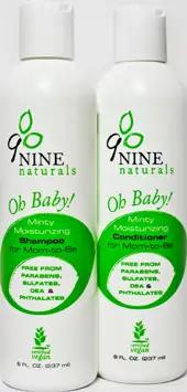 Nine Naturals Oh Baby! shampoo and conditioner