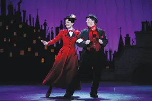 Mary Poppins the musical, on Broadway