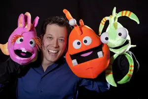 John Tartaglia with ImaginOcean puppets
