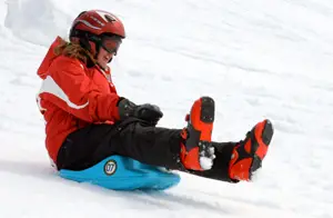 zipfly mini luge sled