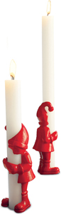 elf candle holders