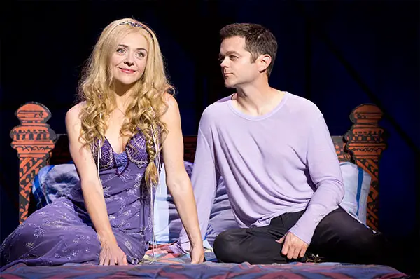 Josh Kaufman with Rachel Bay Jones in Pippin on Broadway