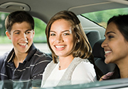 teens in car