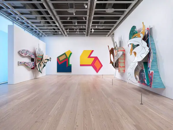 An interior view of the Whitney Museum of American Art