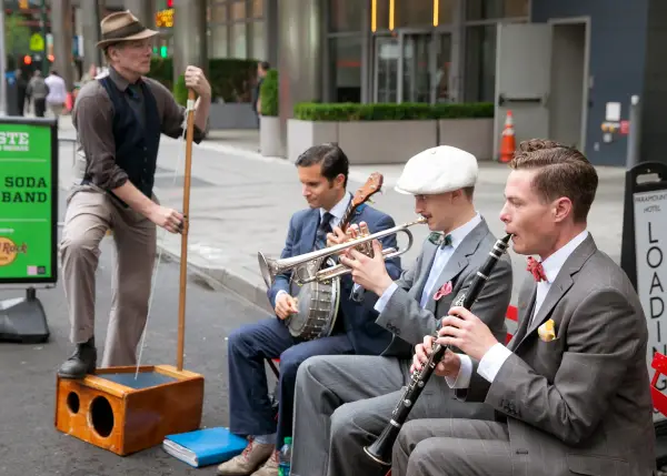 club soda band taste times square