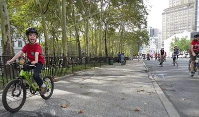 summer streets new york where to bike with kids