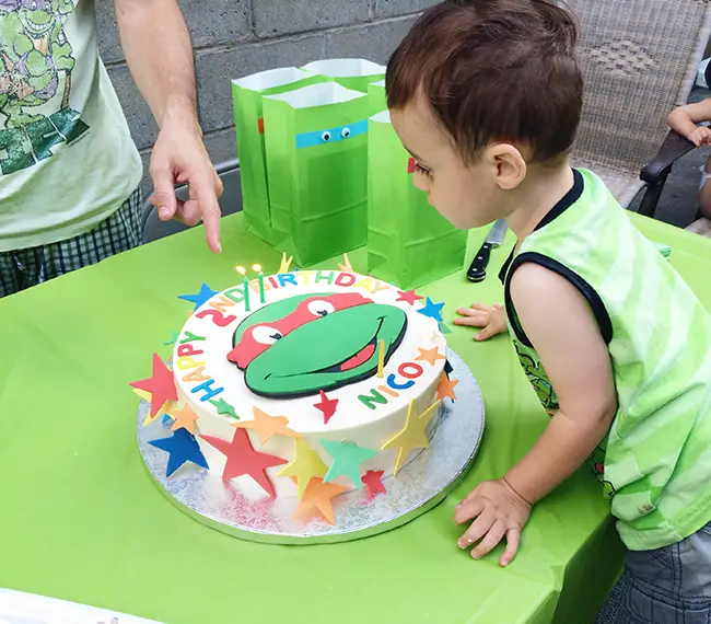 teenage mutant ninja turtles cake