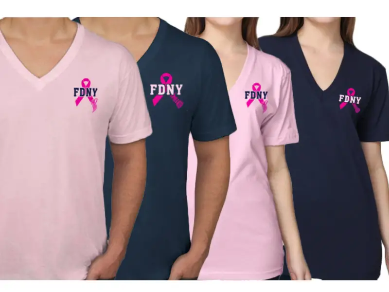 breast cancer warriors fdny fire zone