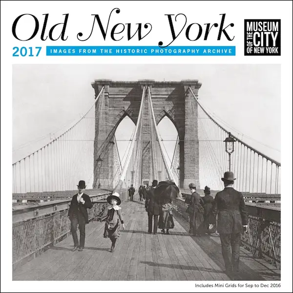 Museum of the City of New York 2017 calendar 